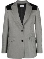 Bally blazer en laine à carreaux - Noir