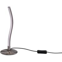 LED Tafellamp - Trion Yilan - 3.5W - Warm Wit 3000K - 1 lichtpunt - Mat Nikkel - Metaal LED Tafellamp - Trion Yilan - 3.5W - Warm Wit 3000K - 1 lichtpunt - Mat Nikkel - Metaal