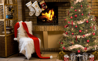 Opgemaakte Kunstkerstboom Rood - Warentuin mix Opgemaakte Kunstkerstboom Rood - Warentuin mix
