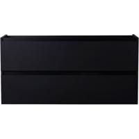 Wiesbaden Marmaris Onderkast 100x45cm Mat Zwart met Softclose Laden