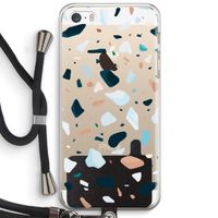 Terrazzo N°13: iPhone 5 / 5S / SE Transparant Hoesje met koord