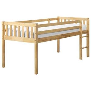 Beliani - PEIPIN - Kinderbed - Lichtbruin - 90 x 200 cm - Hout