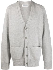 extreme cashmere cardigan en cachemire à col v - Gris