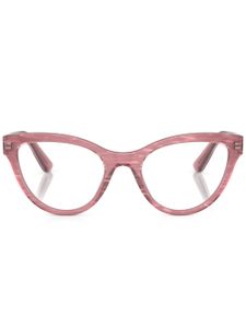 Dolce & Gabbana Eyewear lunettes de vue à monture papillon - Rose