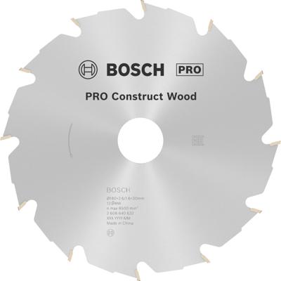 Bosch Accessoires Cirkelzaagblad Construct Wood 180 x 30/20 x 2,6 mm, 12 1st - 2608640632