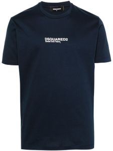 DSQUARED2 t-shirt Cool Fit en coton - Bleu