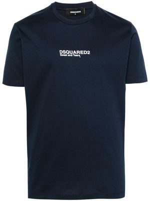 DSQUARED2 t-shirt Cool Fit en coton - Bleu