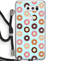 Donuts: LG V30 Transparant Hoesje met koord
