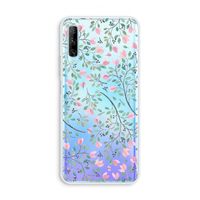Sierlijke bloemen: Huawei P Smart Pro Transparant Hoesje