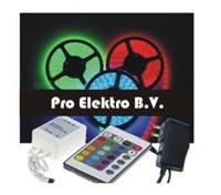 Enzo LED strip flexibel RGB set 5meter compleet LED1090 Enzo LED strip flexibel RGB set 5meter compleet LED1090