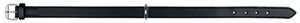Trixie halsband hond active leer zwart