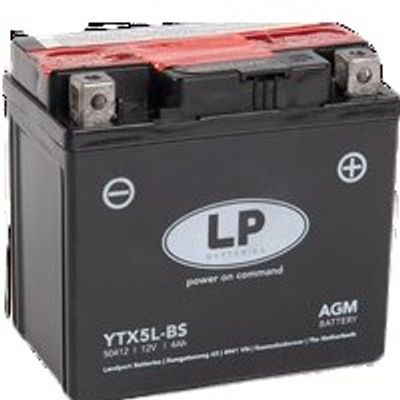Landport accu ltx5l-bs / ytx5l-bs agm