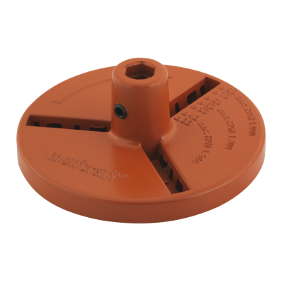 Wolfcraft Opnameschijf | Voor boorkoppen | Ø33-83mm | 1 stuk - 3472000
