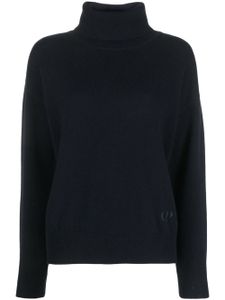 Claudie Pierlot pull en cachemire à col roulé - Bleu