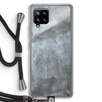 Grey Stone: Samsung Galaxy A42 5G Transparant Hoesje met koord