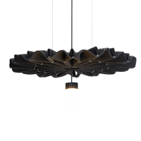 Buzzi Space - BuzziPleat Edge Groot Globe/Spot LED Hanglamp
