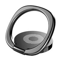 Baseus Privity magnetische ringhouder voor smartphones - zwart - thumbnail