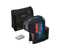 Bosch Blauw GPL 3 G | Professional Puntlaser | 30 meter | groen | incl batterijen en etui - 0601066N00 - thumbnail