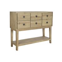 Wandtafel DKD Home Decor 140 x 40 x 110 cm Bruin Pijnboom