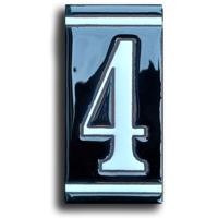 Huisnummer Zwart Wit - 4