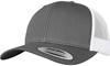 Flexfit FX6606T Retro Trucker 2-Tone - Dark Grey/White - One Size