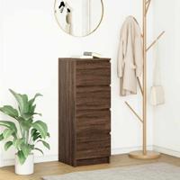 Dressoir 37,5x35x99 cm spaanplaat bruin eikenkleurig