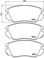 Remmenset, remschijf BREMBO, Remschijftype: Binnen geventileerd, Inbouwplaats: Vooras, u.a. für Saab, Vauxhall, Opel, Chevrolet - thumbnail