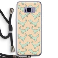 Dinos: Samsung Galaxy S8 Transparant Hoesje met koord