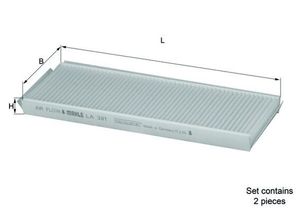 Interieurfilter LA391S