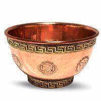 Offering Bowl (Offerschaal) - Koper 7 Chakras