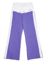 Nº21 Kids pantalon de jogging à design colour block - Violet - thumbnail