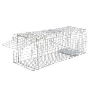 VidaXL Diervriendelijke val 80 cm gegalvaniseerd