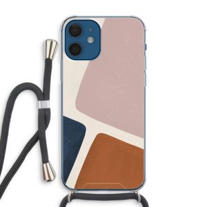 Geo #2: iPhone 12 Transparant Hoesje met koord