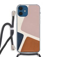 Geo #2: iPhone 12 Transparant Hoesje met koord