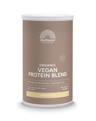 Mattisson Organic vegan protein blend vanilla
