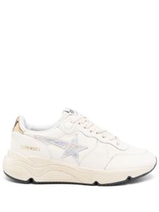 Golden Goose baskets Running Sole en cuir - Blanc