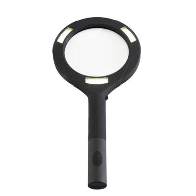 Loep/vergrootglas - met 3 LED lampjes - lees/handwerk loep - leesloupe