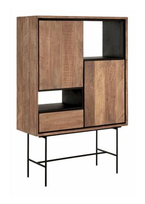 DTP Home Boekenkast 'Metropole' Teakhout, 150 x 100cm