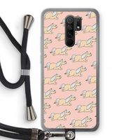 Ponys: Xiaomi Redmi 9 Transparant Hoesje met koord