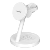 Mobilize 3in1 Charger Station MagSafe Compatible 25W Qi2.2 White