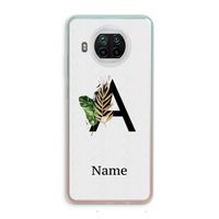 Charcoal Flora: Xiaomi Mi 10T Lite 5G Transparant Hoesje