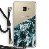 Zee golf: Samsung Galaxy A3 (2016) Transparant Hoesje met koord