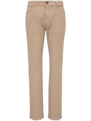 Zegna pantalon à coupe slim - Tons neutres