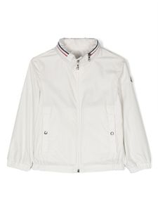 Moncler Enfant veste Farlak à patch logo - Blanc