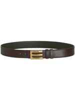 ETRO logo-buckle leather belt - Marron