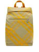 Burberry sac à dos Roll à carreaux - Jaune - thumbnail