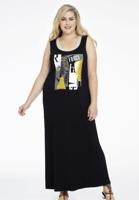 Yoek Jurk lang FEMALE | Zwart | Maat 58/60 Yoek Jurk lang FEMALE | Zwart | Maat 58/60