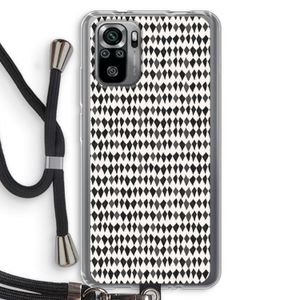 Crazy shapes: Xiaomi Redmi Note 10S Transparant Hoesje met koord