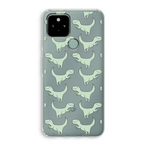 Dinos: Google Pixel 5 Transparant Hoesje
