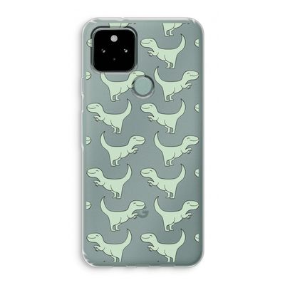 Dinos: Google Pixel 5 Transparant Hoesje